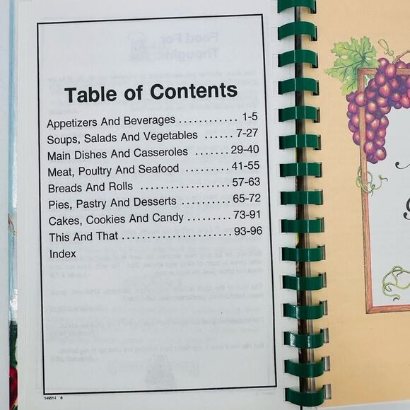 First Assembly of God Church Womens Ministries Cookbook Arnold, Pennsylvania VTG - Picture 5 of 10